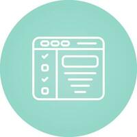 Design Brief Vector Icon