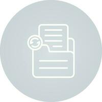 Document Sync Vector Icon