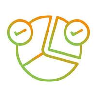 Market Segmentation Vector Icon