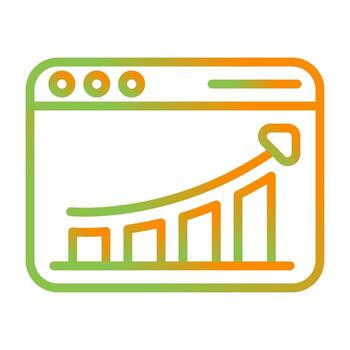Web Analytics Vector Icon