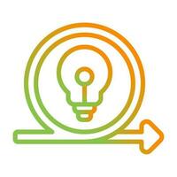 ágil analítica vector icono