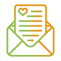 Love letter Vector Icon