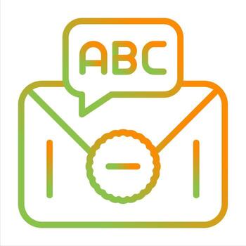 Text Message Vector Icon