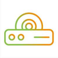 DVD Player Vector Icon