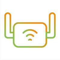 Wi-Fi Range Extender Vector Icon