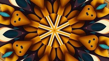 3D kaleidoscope mandala, Abstract background, Beautiful art colorful Pattern, 3D animation visual energy, 3D Mandala, Pattern Video, Seamless VJ loop, Colorful Animation Pattern Background 4K Video