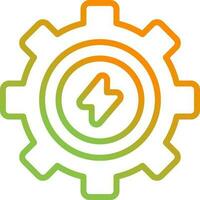 Data Center Power Manageme Vector Icon