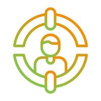Customer Segmentation Vector Icon