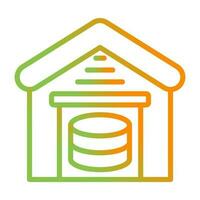 Data Storage Vector Icon