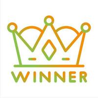 Winner Vector Icon