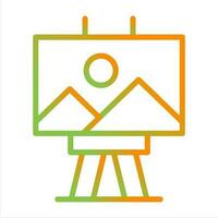 Canvas Vector Icon
