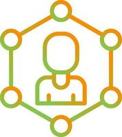 Network Segmentation Vector Icon