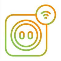 Smart Plug Vector Icon