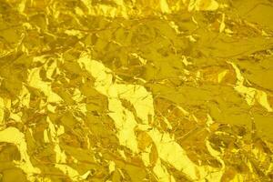 Reflective Gold Paper Texture Background photo