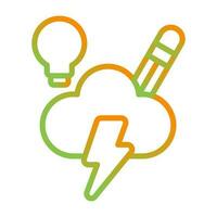 Brainstorming Vector Icon