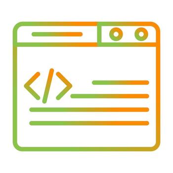 Web Development Vector Icon