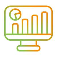 Data driven Design Vector Icon