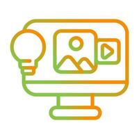 Design Strategy Vector Icon