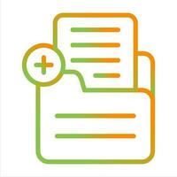 Document Add Vector Icon