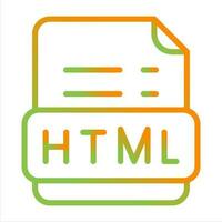 Html Vector Icon