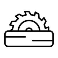 Circular saw Vector Icon