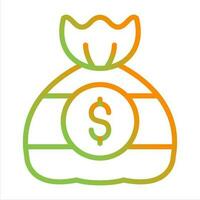 Money Bag Vector Icon