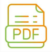 Pdf Vector Icon