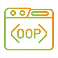 OOP Vector Icon