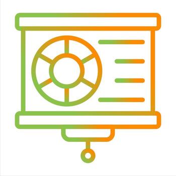 Data Visualization Vector Icon