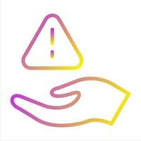 Risk Vector Icon
