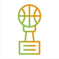 icono de vector de baloncesto