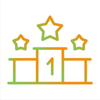 icono de vector de ganar