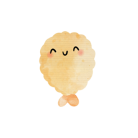 japonés tempura acuarela png