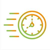 Time Fast Vector Icon