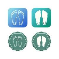 Feet Vector Icon