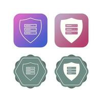 Secure Server Vector Icon