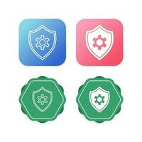 Shield Settings Vector Icon
