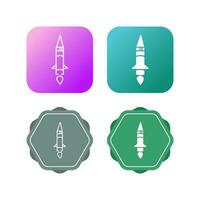 Missile Vector Icon