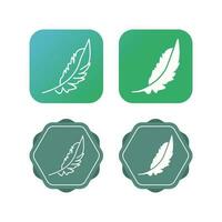 Feather Vector Icon