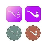 Smoking Pipe Vector Icon