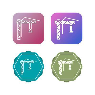 Crane Vector Icon