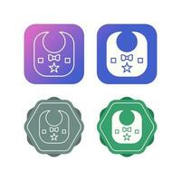 Baby Bib Vector Icon