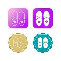 Slippers Vector Icon