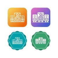 Speaker Vector Icon