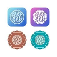 Apple Pie Vector Icon