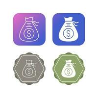 Money Bag Vector Icon