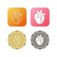 Medical Heart Vector Icon