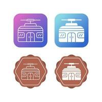 Cable Car Vector Icon