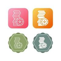 Poker Chips Vector Icon
