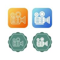 Video Recorder Vector Icon